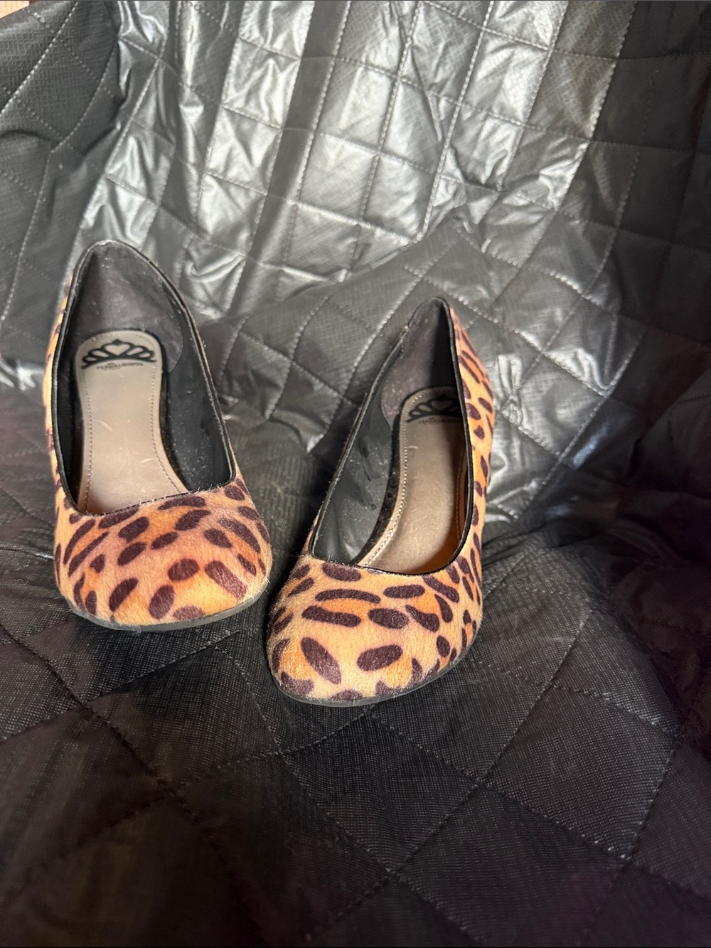 NWOT Fergalicious Leopard Print Women's Pumps Size11